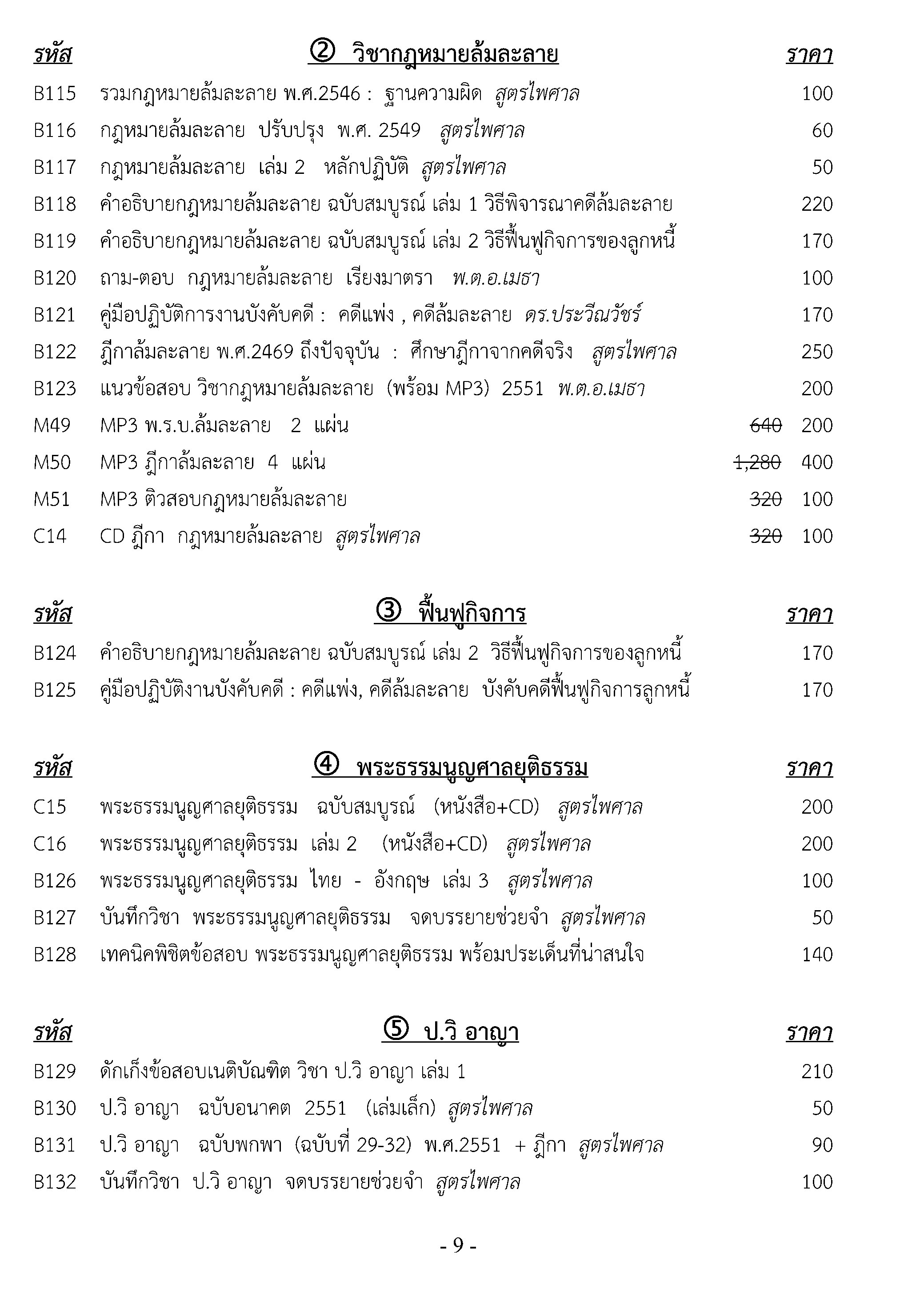 เตรียมสอบเนติ ภาค 1-2