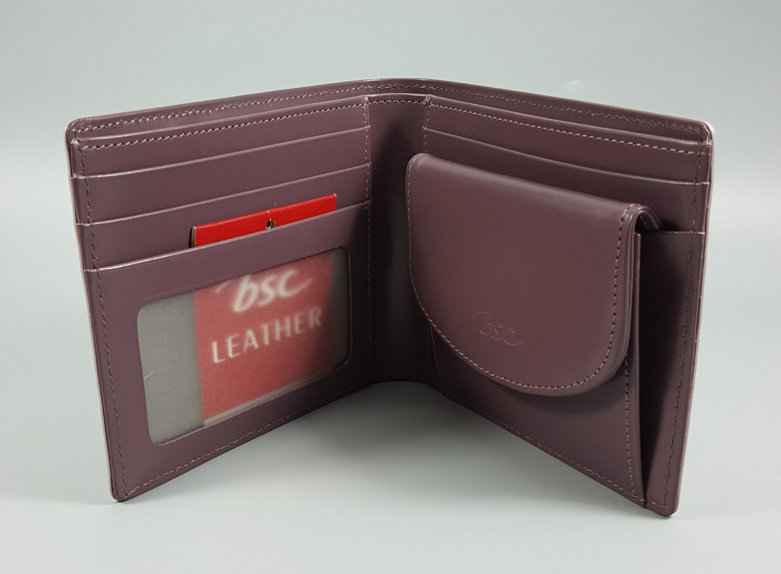 กระเป๋าสตางค์ bsc กะปิ ใหม่ แท้