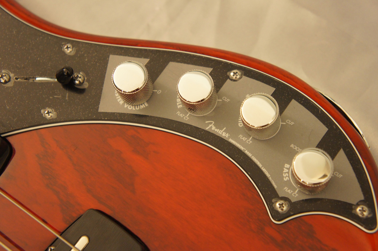 Fender American Deluxe Dimension Bass IV HH Electric Bass