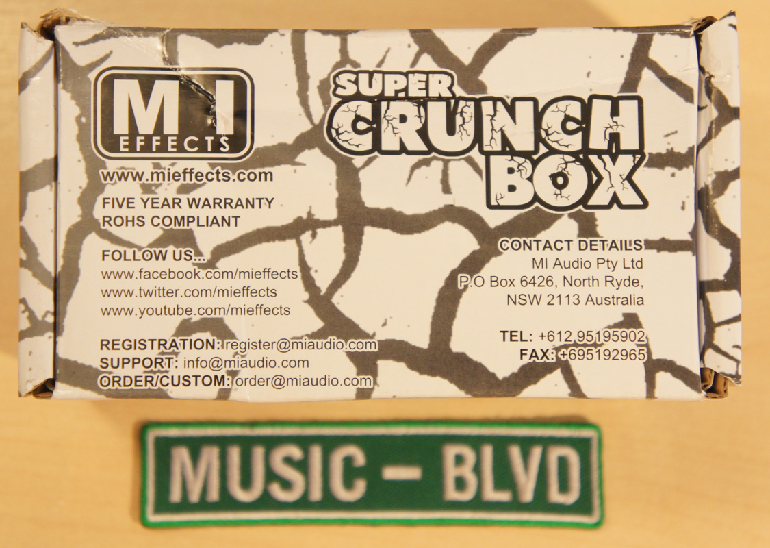 MI Effects Super Crunch Box Distortion