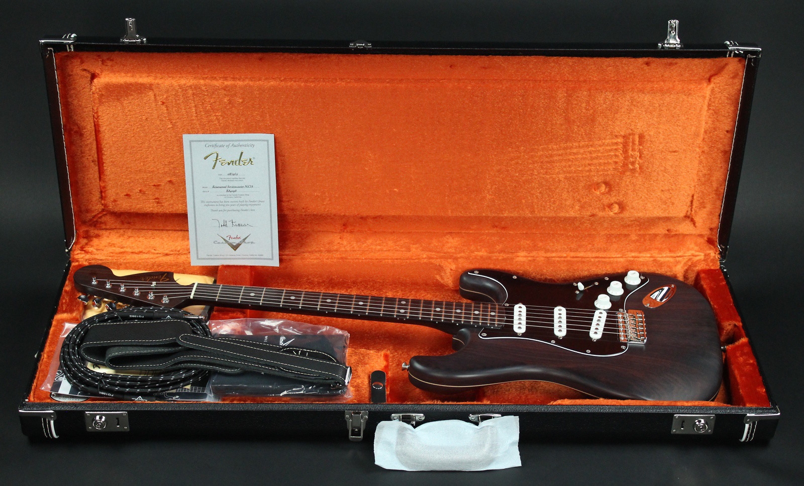 Fender Custom Shop Masterbuilt Rosewood Stratocaster by Todd Krause