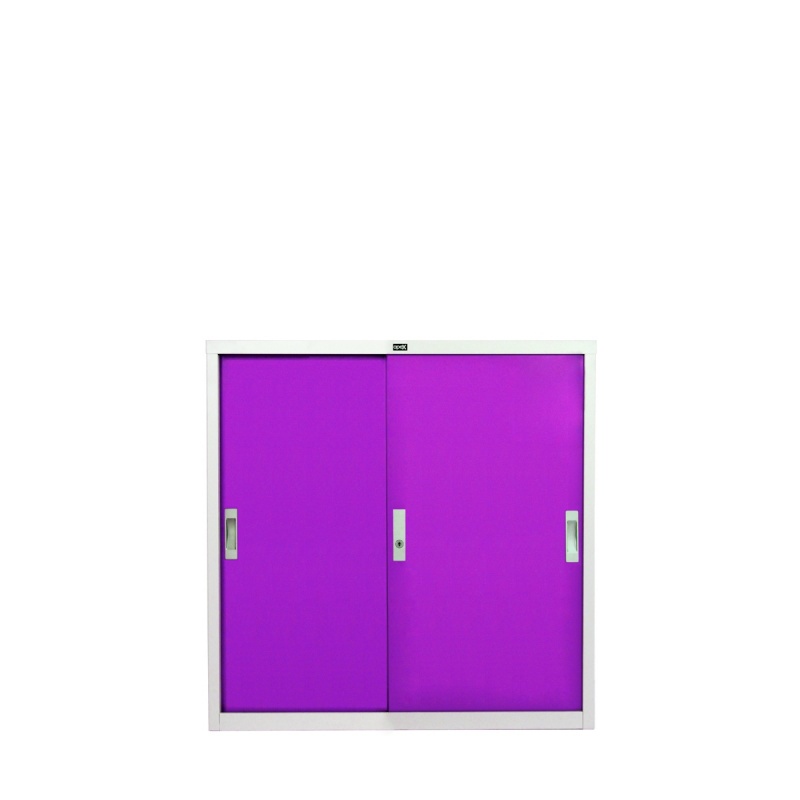 ตู้บานเลื่อน ADO-313 (สีม่วง)