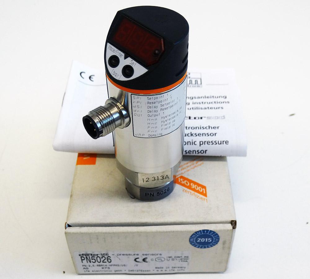 PN5026 IFM Efector Digital Pressure sensor New In Original Box