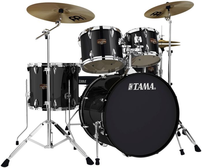 Tama Imperialstar 5-Piece Drum Kit with Cymbals Black