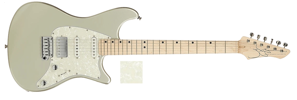 John Page Classic The Ashburn HSS , Inca Silver Maple fingerboard