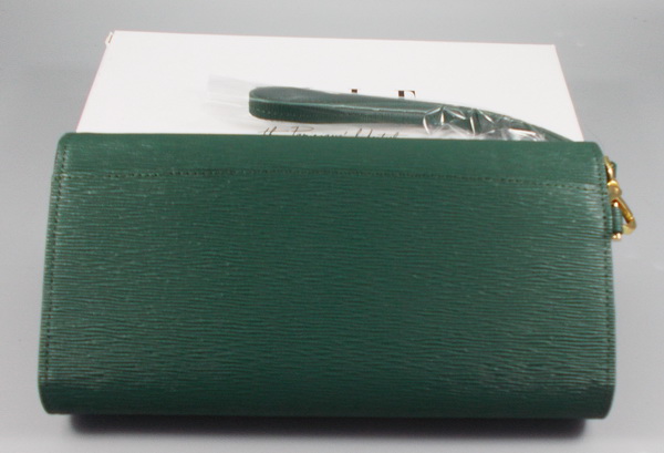 กระเป๋าสตางค์ ELLE เขียว ใหม่ แท้