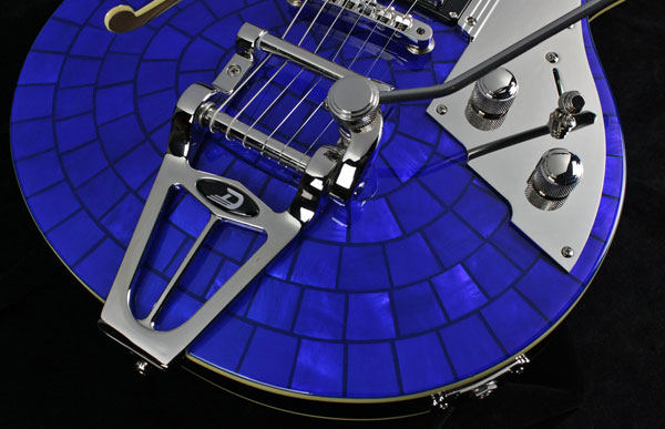 Duesenberg Starplayer TV Mother of Pearl-Blue Pearl #131826