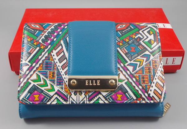 กระเป่าสตางค์ ELLE ฟ้า ใหม่ แท้