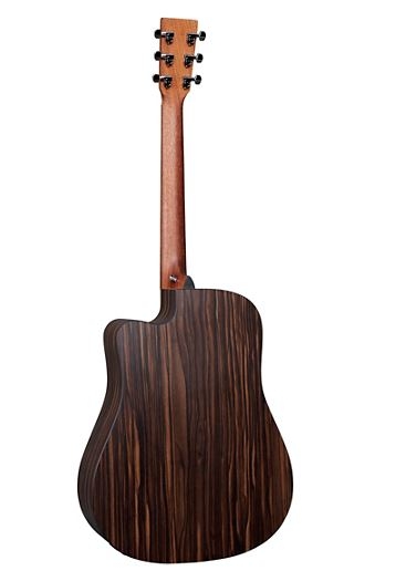 Martin DC-X2E Macassar Ebony Dreadnought Acoustic-Electric Guitar Natural