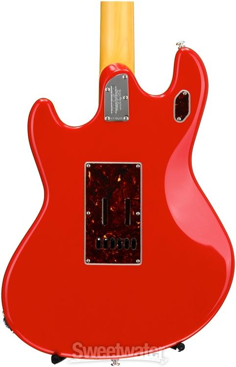 Ernie Ball Music Man StingRay Guitar - Chili Red