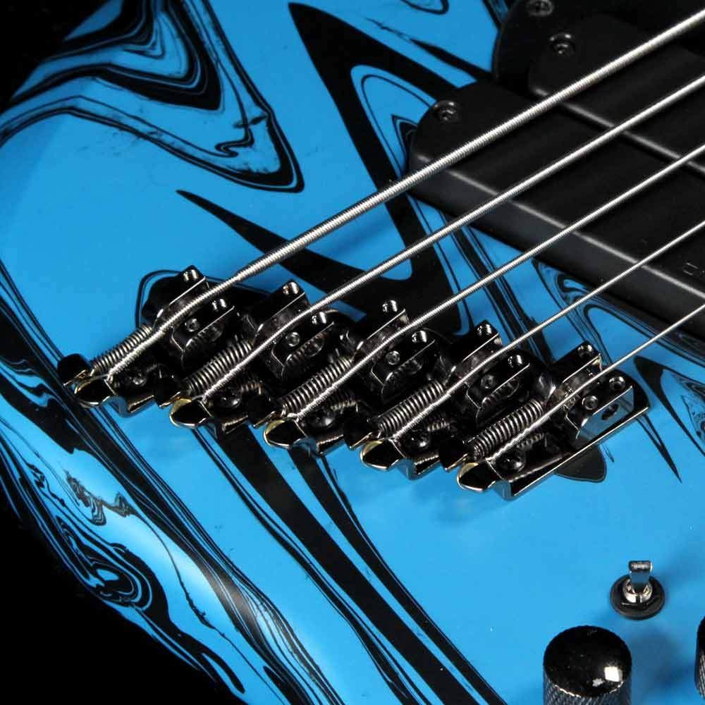 Dingwall NG2 Adam Nolly Getgood Signature Fan Fret 5-String Bass - Laguna Seca Blue Swirl