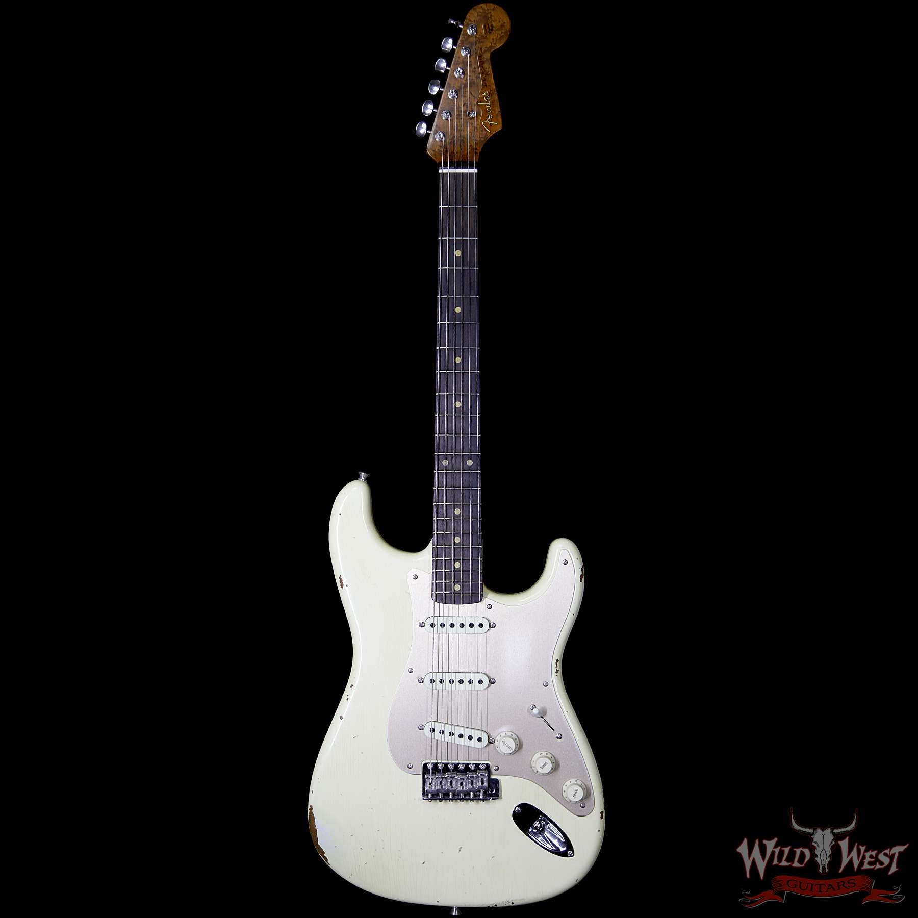 Fender Custom Shop 30th Anniversary LTD 1960 Roasted Stratocaster Relic Aged Vintage White