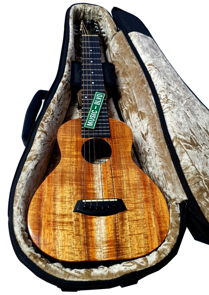 Kanile a GL6 Premium Koa 6 String Guitarlele The Boss Made in Hawaii