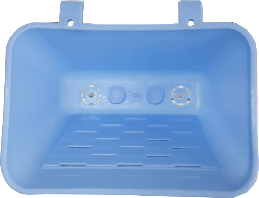 กระถางต้นไม้สวนแนวตั้งขนาดใหญ่ สีฟ้า