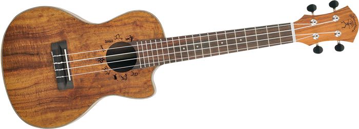 aNueNue Lani II Koa Concert Cutaway Electric Ukulele