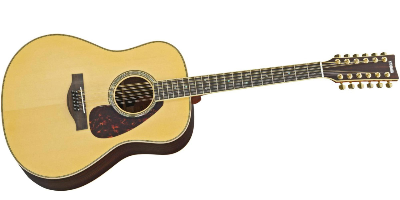 Yamaha LL16R-12 L Series 12-String Solid Rosewood/Spruce Dreadnought Acoustic-Electric Guitar