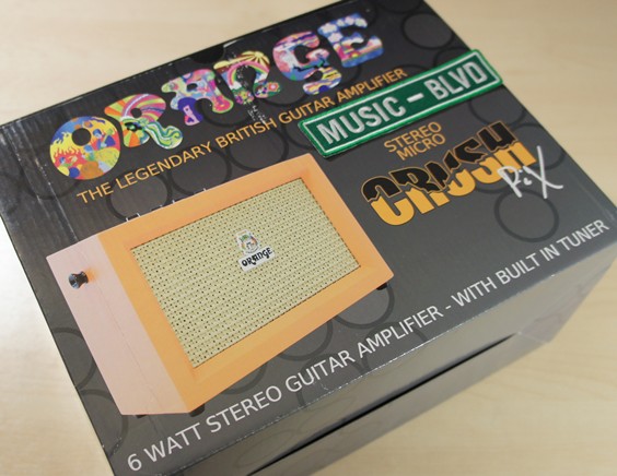 Orange Amplifiers Micro Crush PiX Series CR6S Stereo Guitar Combo Amp (Orange)