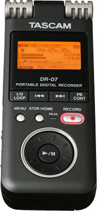 TASCAM DR-07 Portable Digital Recorder