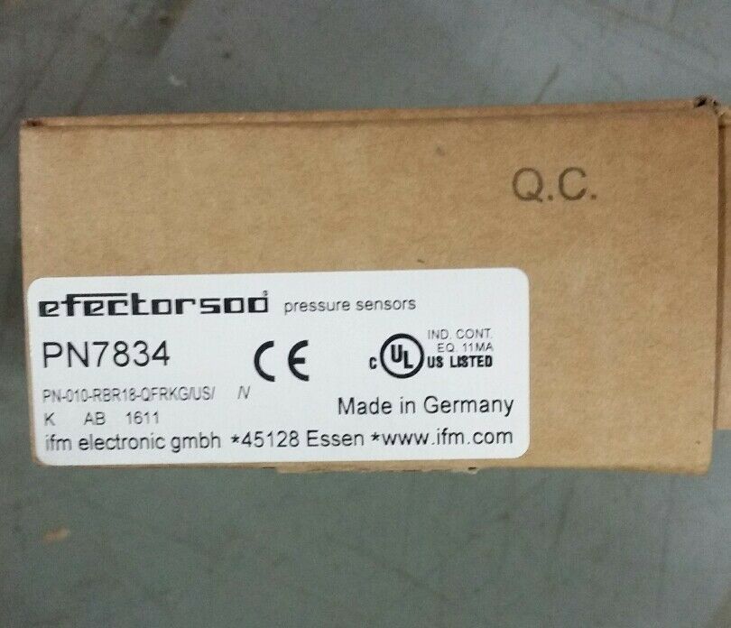 PN7000 IFM Efector Digital Pressure sensor New In Original Box