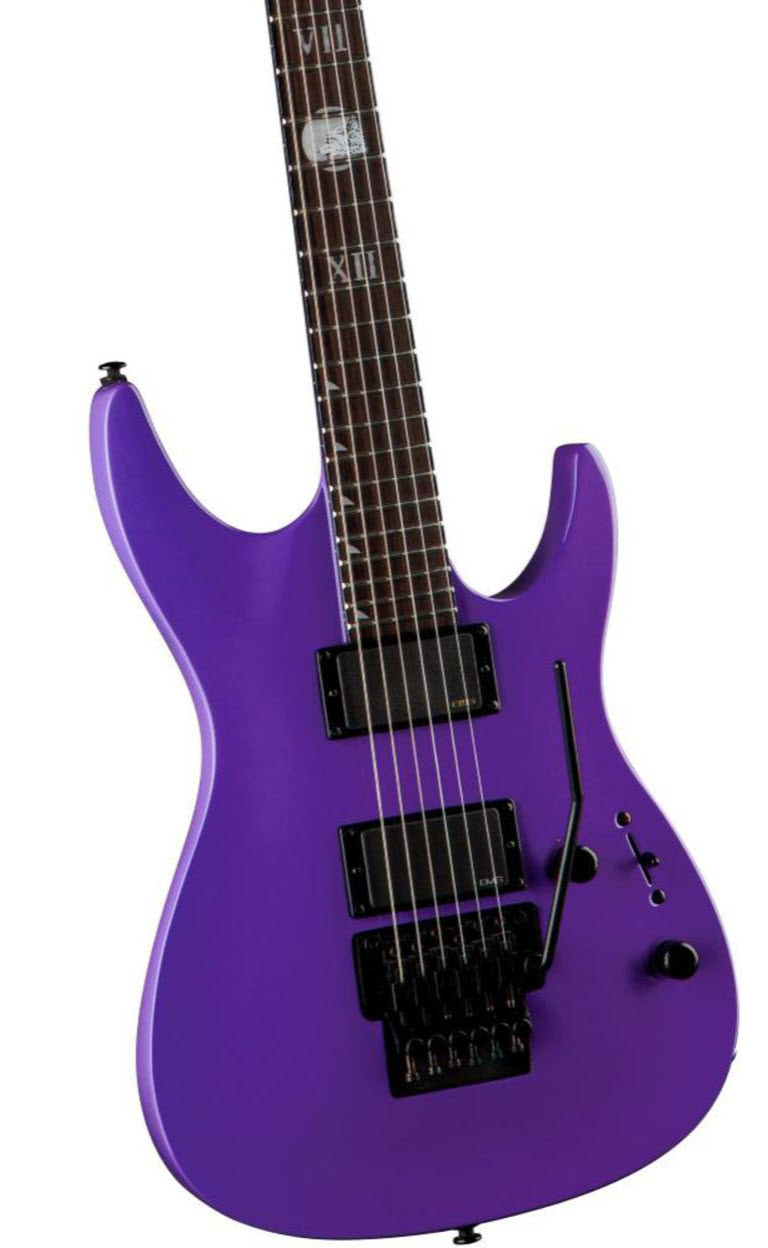 Dean Jackie Vincent C450F Electric Guitar Purple
