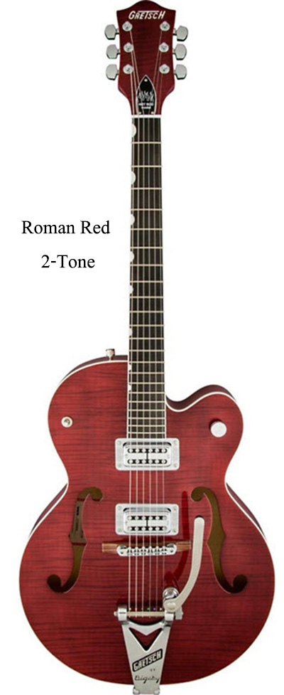Gretsch Guitars G6120SH Brian Setzer Hot Rod Flame Maple Body Semi-Hollow Electric Guitar