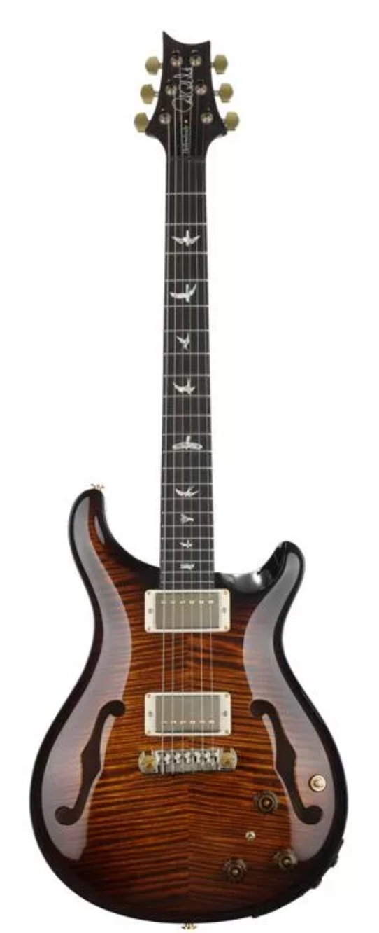PRS Hollowbody II Piezo Electric Guitar 10-Top