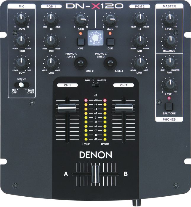 Denon DN-X120 Compact Performance DJ Mixer
