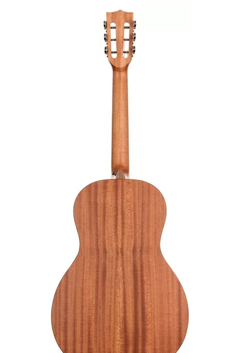 Kala Solid Cedar Top Parlor Guitar - Natural