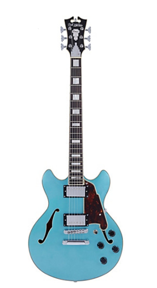 D Angelico Premier Series Mini DC Semi-Hollow Electric Guitar Stop-bar Tailpiece