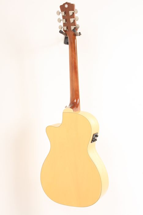 Luna Guitars Fauna Hummingbird Parlor Acoustic-Electric Guitar Quilted Maple with Clear Finish