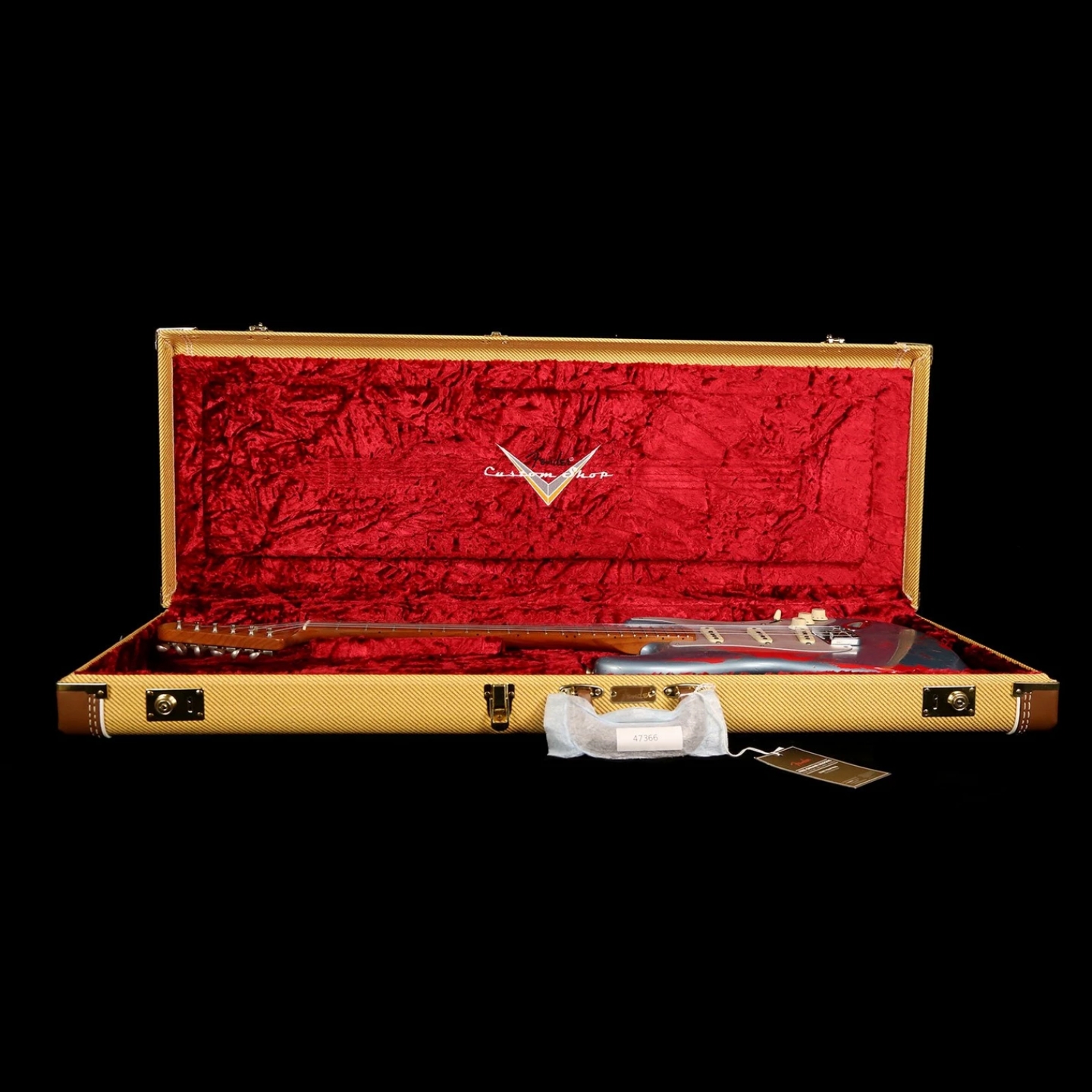 Fender Custom Shop 1955 Stratocaster Masterbuilt Greg Fessler - Hot Rod Red