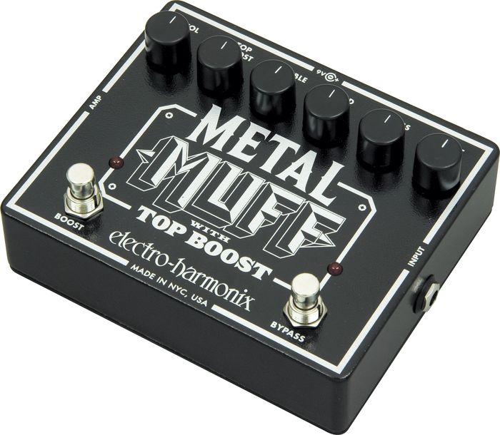 Electro-Harmonix XO Metal Muff with Top Boost Distortion Guitar Effects Pedal