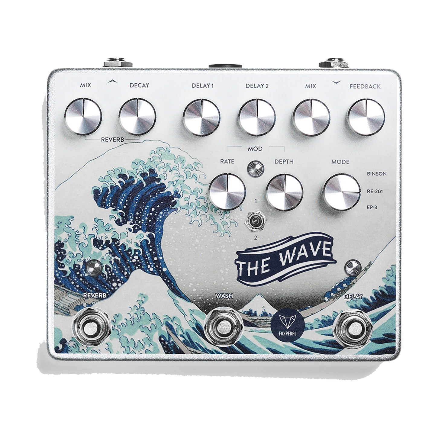 Foxpedal The Wave Dual Delay / Reverb / Modulation