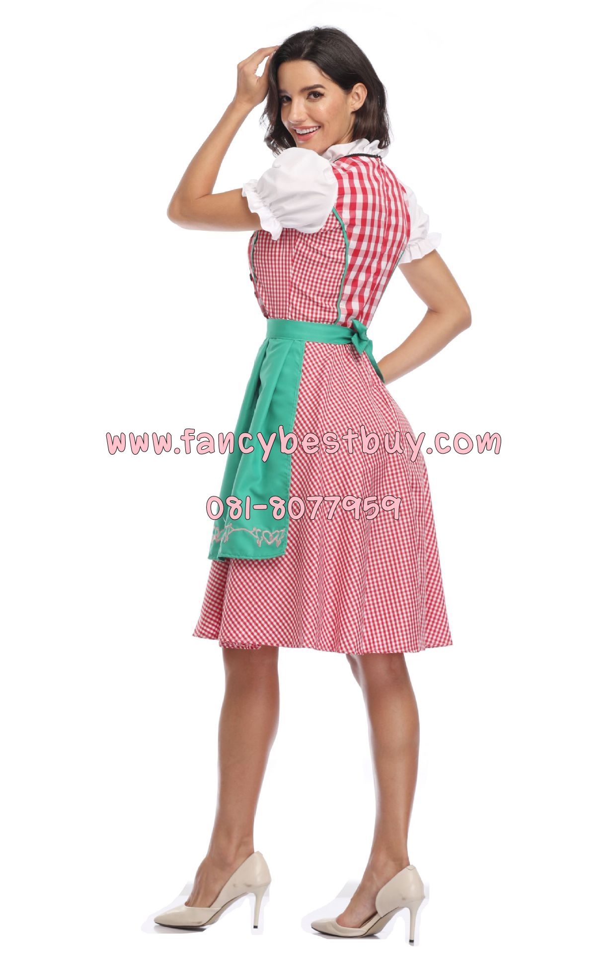 ชุดประจำชาติเยอรมัน ชุดประจำชาติยุโรป ชุดบาวาเรียน ขนาดฟรีไซด์