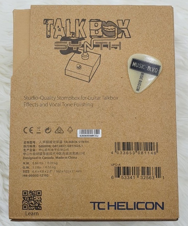 TC-Helicon Talkbox Synth