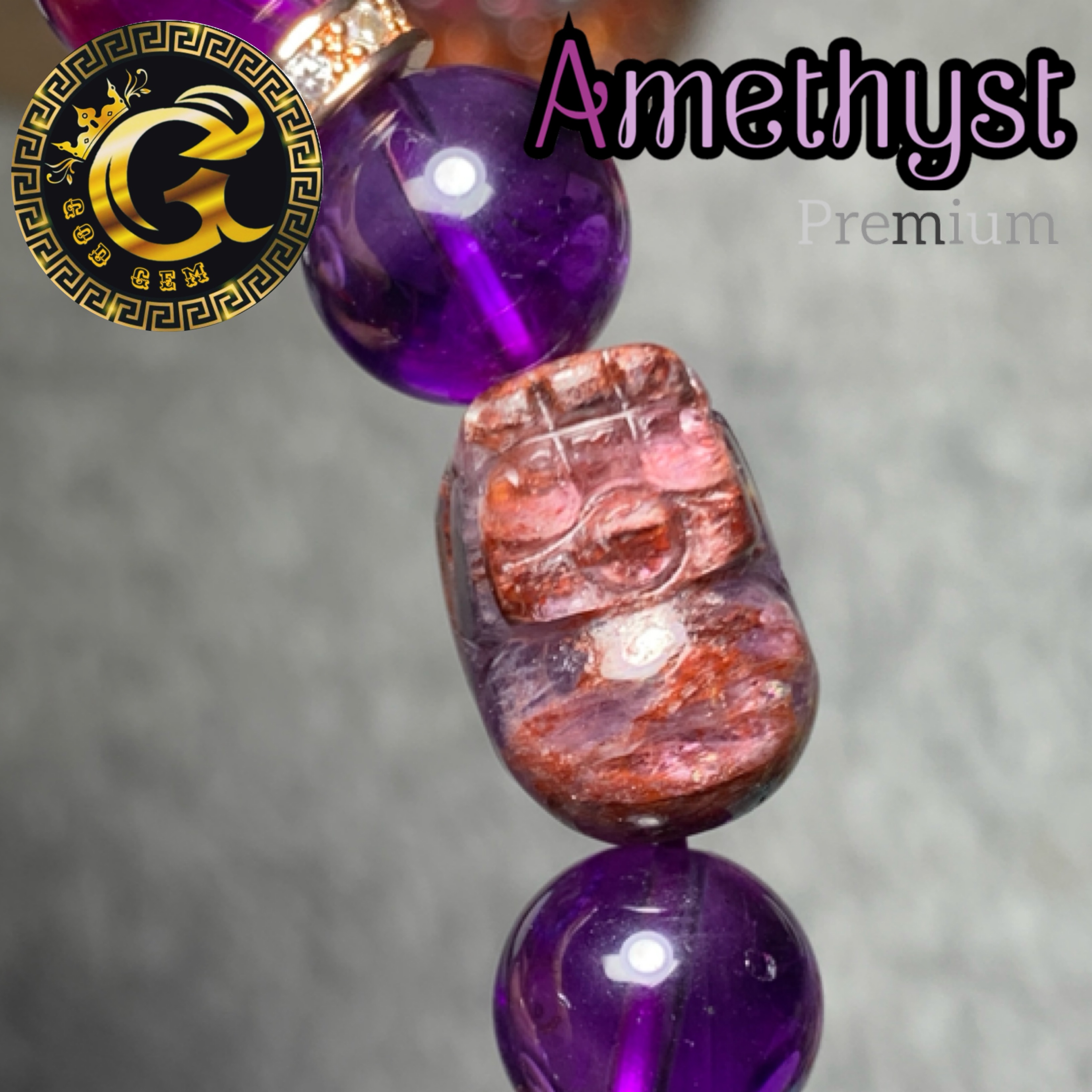 ข้อมือหิน อเมทิสต์อุรุกวัย