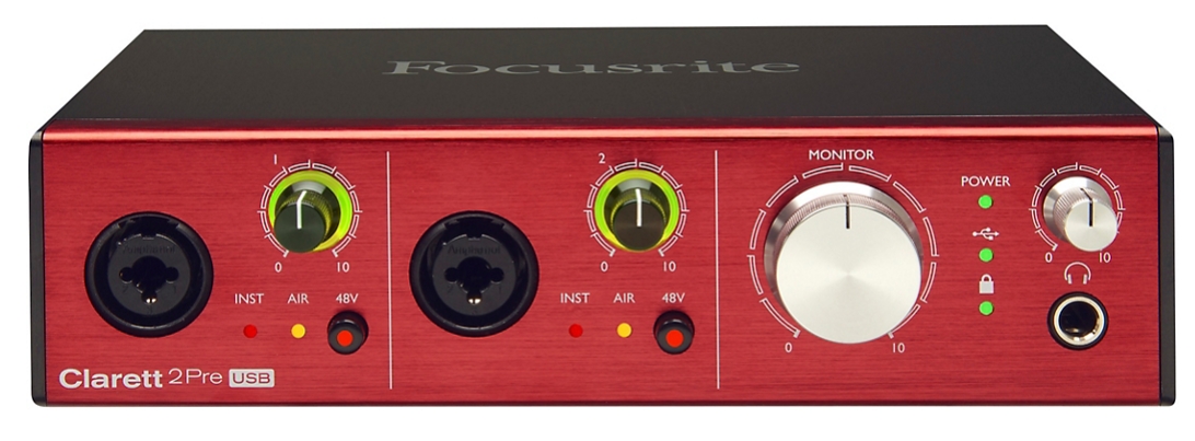 Focusrite Clarett 2Pre USB Audio Interface