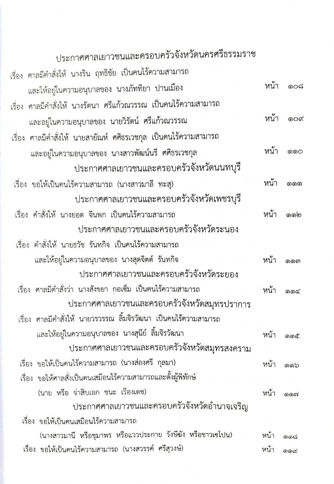 กฎหมายออกใหม่ 82/66 ประกาศศาลฯ ประกาศนายทะเบียนพรรคการเมือง สมาคม - มูลนิธิ