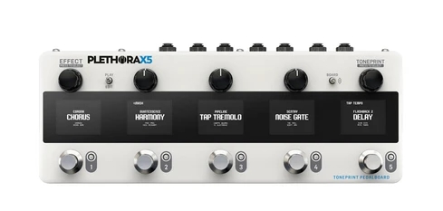 TC Electronic Plethora X5 TonePrint Pedal Board