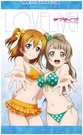 ภาพแขวน Love Live! Honoka Kosaka & Kotori Minami (แท้)