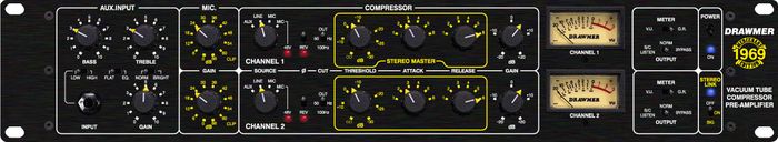Drawmer 1969 Mercenary Edition Mic Pre Amp/Tube Compressor