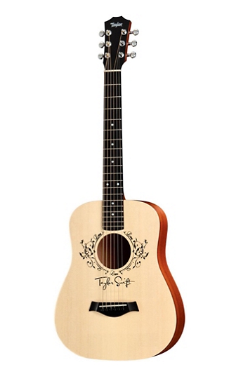 Taylor Taylor Swift Signature Baby Acoustic Guitar Natural 3/4 Size Dreadnought