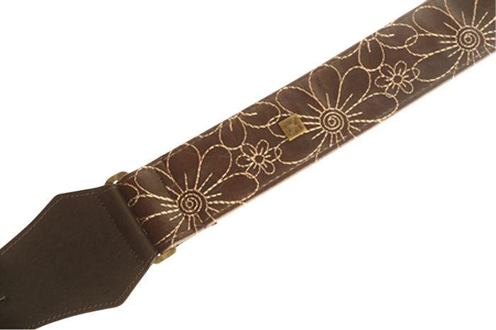 Getm Getm Daisy Brown 2 Guitar Strap