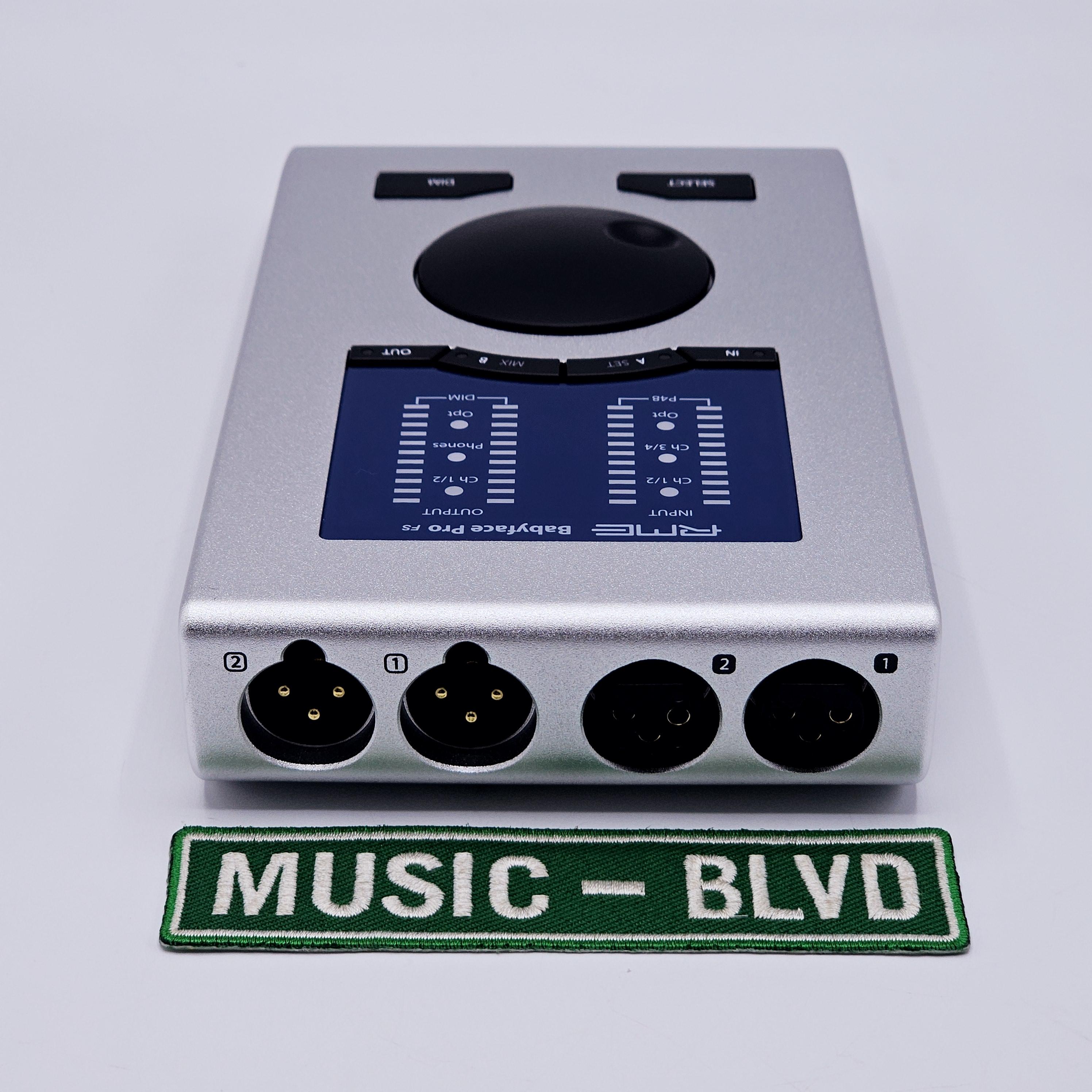 RME Babyface Pro FS 24-channel USB Audio Interface