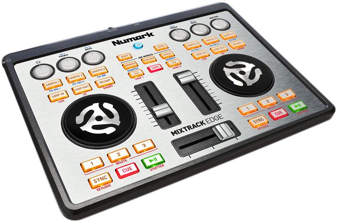 Numark Mixtrack Edge Slimline USB-powered DJ Controller