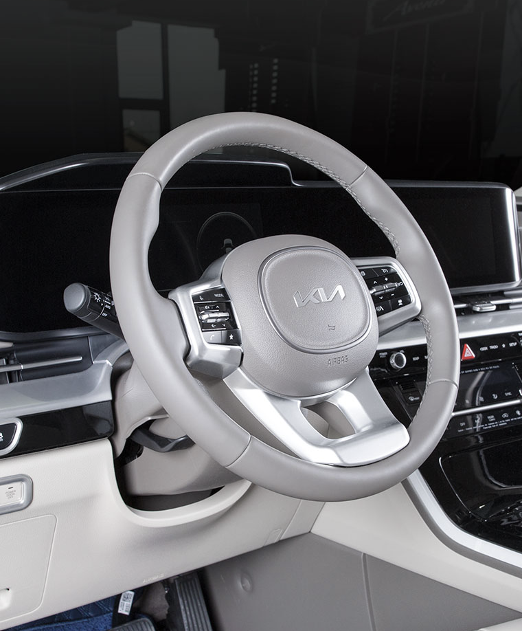 ครอบพวงมาลัยเต็มก้าน KIA Carnival KA4(Gen4)