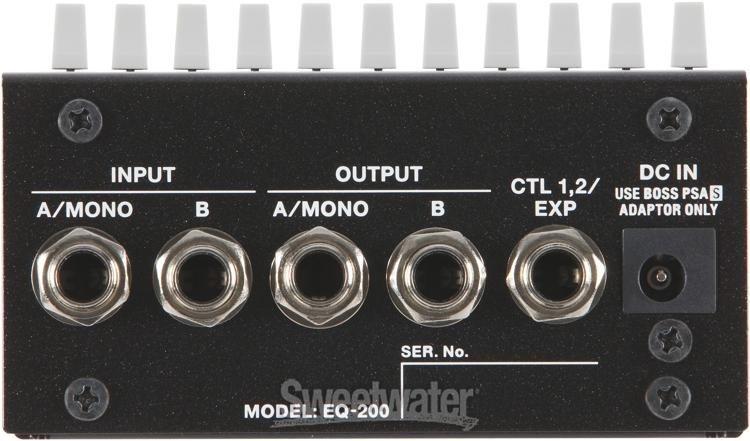 Boss EQ-200 Graphic Equalizer Pedal