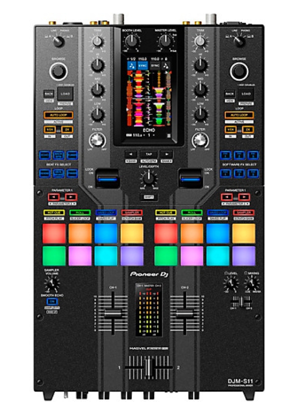 Pioneer DJM-S11-SE Limited Edition 2-Channel Battle Mixer for Serato DJ & rekordbox with Performance Pads