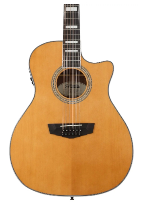 D Angelico Premier Fulton LS Acoustic-electric Guitar - Aged Mahogany