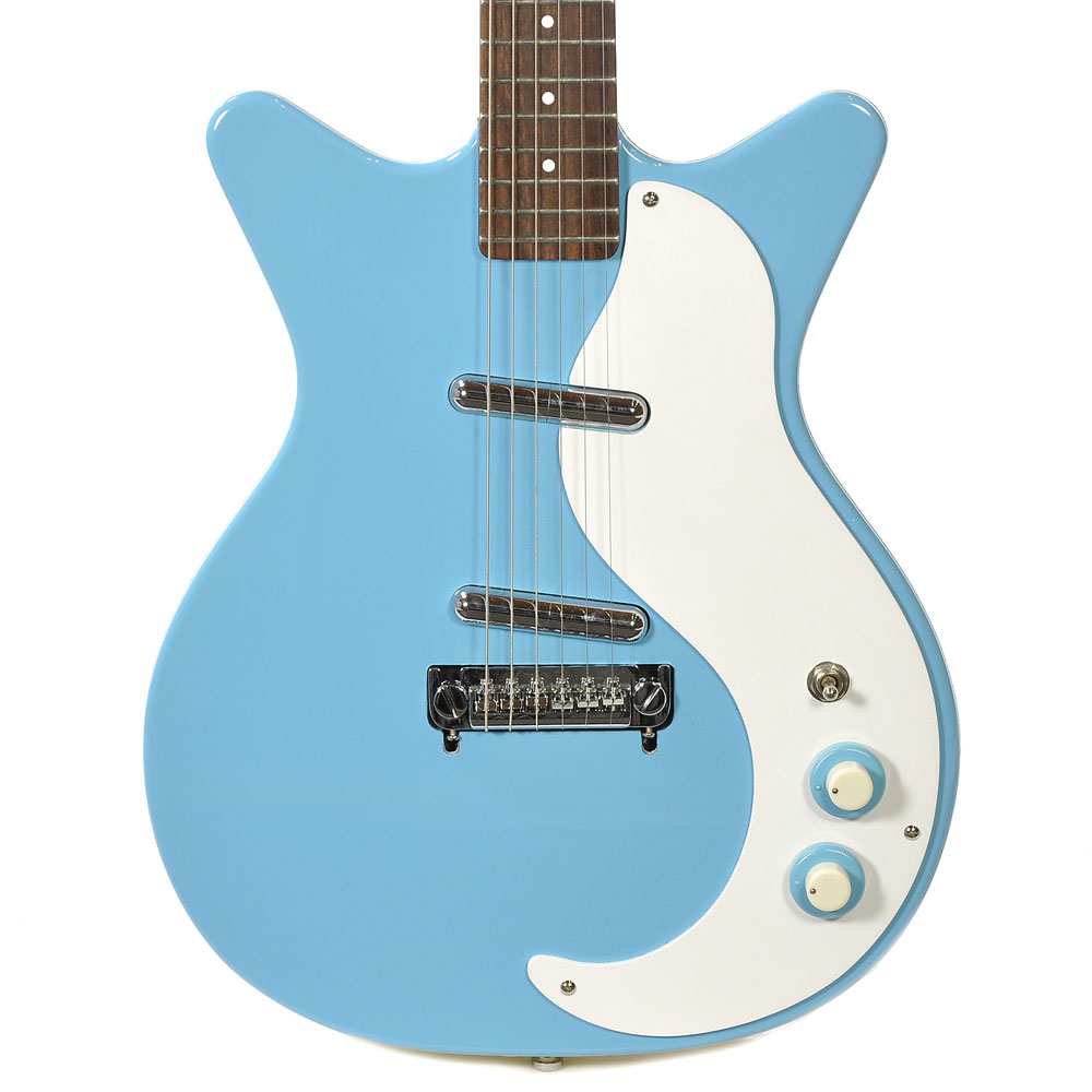 Danelectro '59M NOS Double Cutaway - Baby Come Back Blue